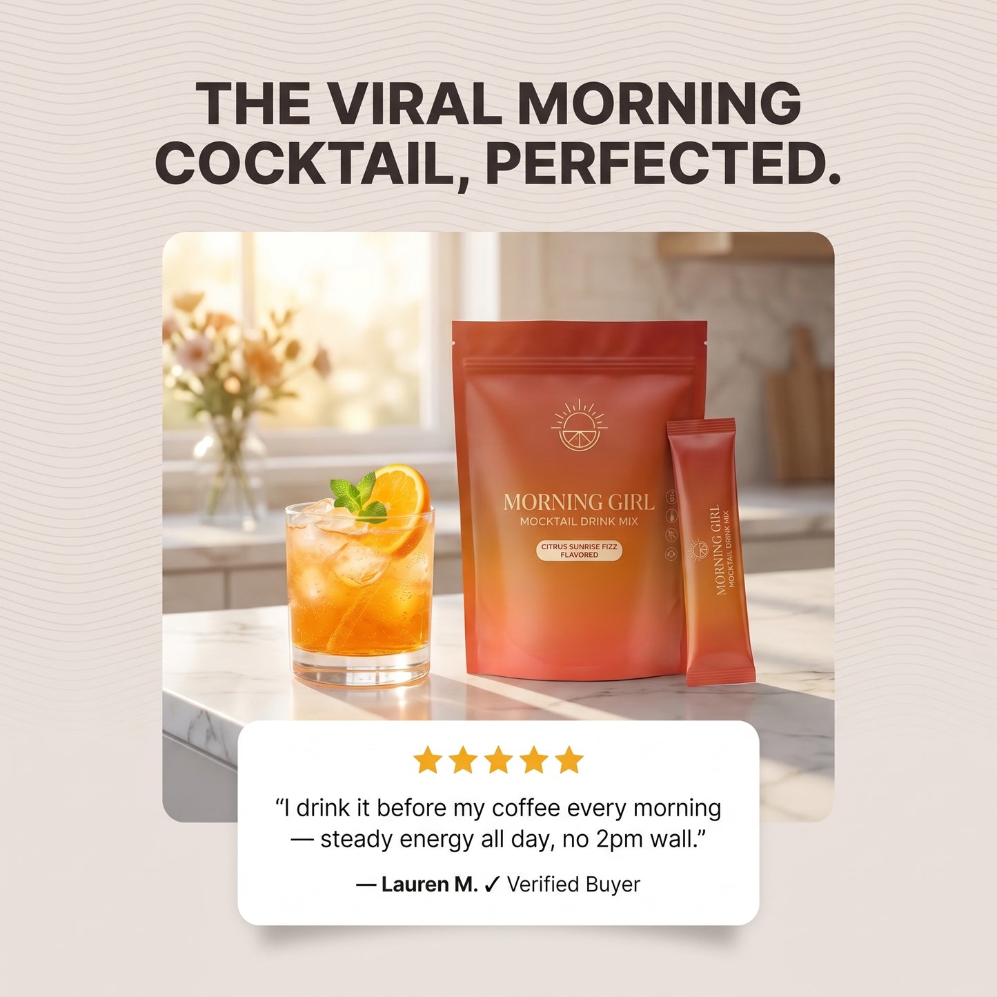 The viral morning cocktail perfected
