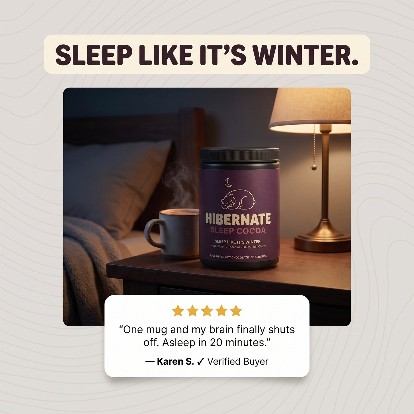 Sleep like it's winter