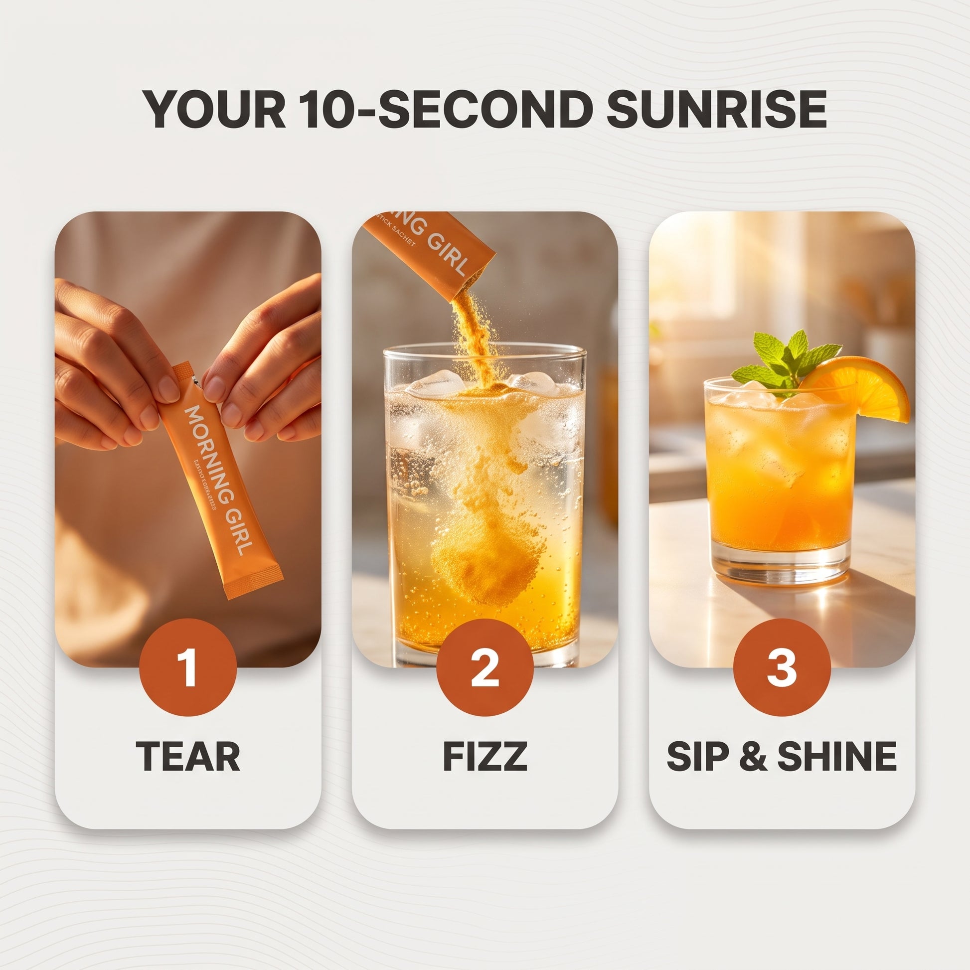 Your 10-second sunrise